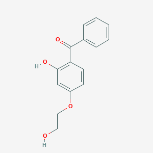2-Hydroxy-4-(2-hydroxyethoxy)benzophenone