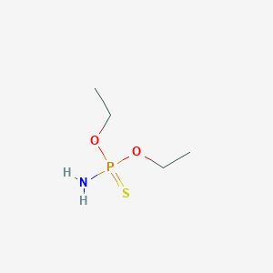 molecular formula C4H12NO2PS B102820 O,O-Diethyl thiophosphoramidate CAS No. 17321-48-1