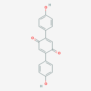 2,5-Bis(4-hydroxyphenyl)cyclohexa-2,5-diene-1,4-dione