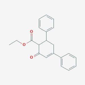 Ethyl 2-oxo-4,6-diphenylcyclohex-3-ene-1-carboxylate