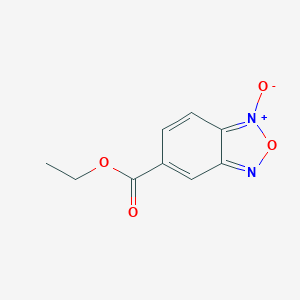 Ethyl 2,1,3-benzoxadiazole-5-carboxylate 1-oxide