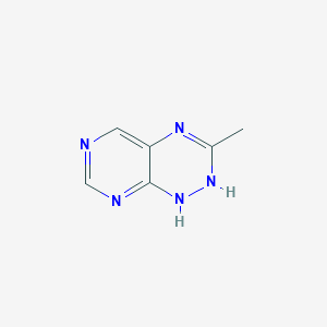 3-Methyl-1,2-dihydropyrimido[5,4-e][1,2,4]triazine