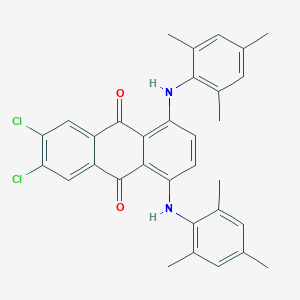 6,7-Dichloro-1,4-bis(2,4,6-trimethylanilino)anthraquinone