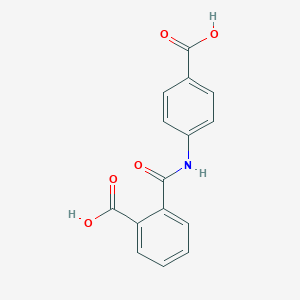 2-[(4-Carboxyphenyl)carbamoyl]benzoic acid