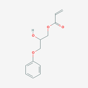 molecular formula C12H14O4 B102866 2-Hydroxy-3-phenoxypropyl acrylate CAS No. 16969-10-1