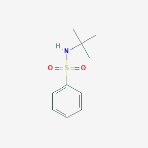 molecular formula C10H15NO2S B102875 N-tert-butylbenzenesulfonamide CAS No. 2512-24-5