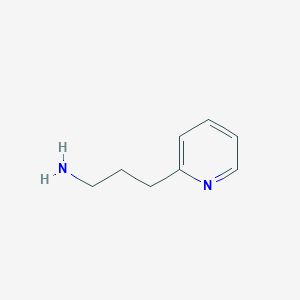 molecular formula C8H12N2 B102883 3-(Pyridin-2-yl)propan-1-amine CAS No. 15583-16-1