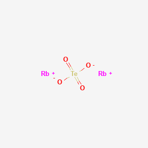 molecular formula O4Rb2Te B102889 Rubidium tellurate CAS No. 15885-43-5