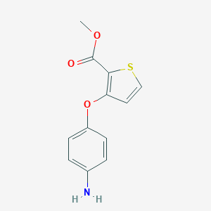 Methyl 3-(4-aminophenoxy)thiophene-2-carboxylate
