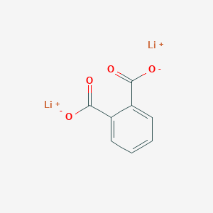 molecular formula C8H4Li2O4 B102902 Dilithium phthalate CAS No. 15968-00-0