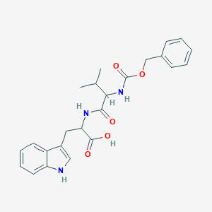 molecular formula C24H27N3O5 B102910 Z-Val-trp-OH CAS No. 18904-53-5
