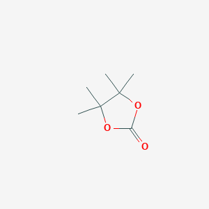 molecular formula C7H12O3 B102912 4,4,5,5-Tetramethyl-1,3-dioxolan-2-one CAS No. 19424-29-4