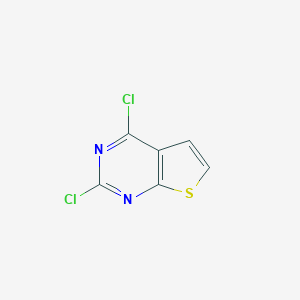 molecular formula C6H2Cl2N2S B102914 2,4-Dichlorothieno[2,3-d]pyrimidine CAS No. 18740-39-1