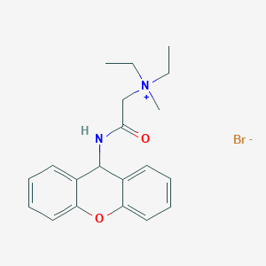 Diethylmethyl(9-xanthenylcarbamoylmethyl)ammonium bromide