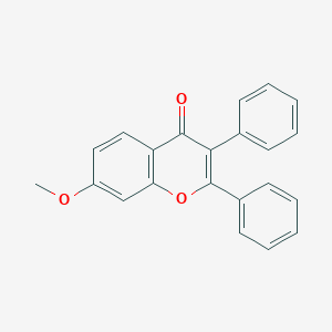7-Methoxy-2,3-diphenyl-4H-chromen-4-one