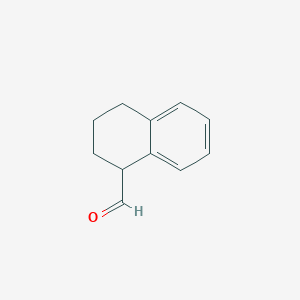 molecular formula C11H12O B102929 1,2,3,4-Tetrahydronaphthalene-1-carbaldehyde CAS No. 18278-24-5