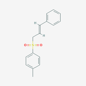 1-Methyl-4-((E)-3-phenyl-prop-2-ene-1-sulfonyl)-benzene