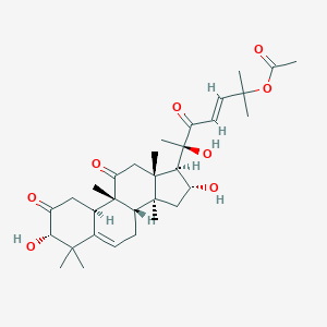 molecular formula C32H46O8 B102946 Isocucurbitacin B CAS No. 17278-28-3