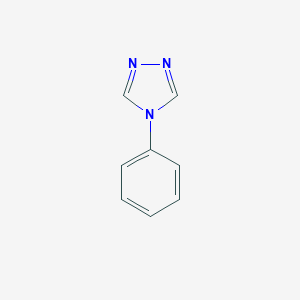 molecular formula C8H7N3 B102948 4-苯基-4H-1,2,4-三唑 CAS No. 16227-12-6