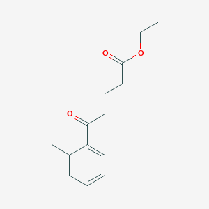 Ethyl 5-(2-methylphenyl)-5-oxovalerate