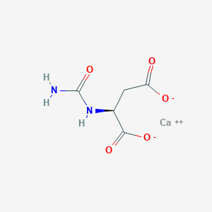molecular formula C5H6CaN2O5 B102955 Calcium N-carbamoylaspartate CAS No. 16649-79-9