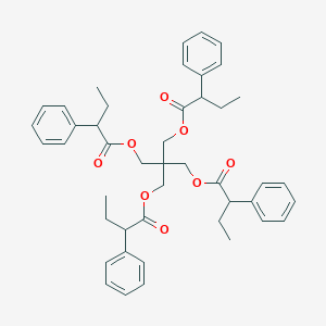 molecular formula C45H52O8 B102965 Feneritrol CAS No. 15301-67-4