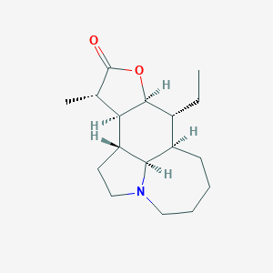 molecular formula C17H27NO2 B102979 Stenine CAS No. 16625-37-9