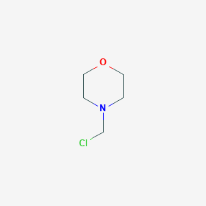 molecular formula C5H10ClNO B102980 N-Chloromethylmorpholine CAS No. 16158-87-5