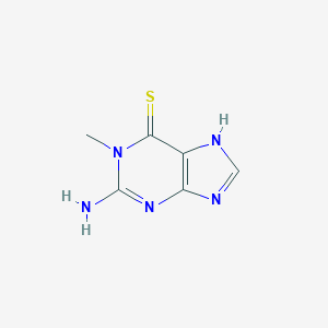 molecular formula C6H7N5S B102985 1-Methylthioguanine CAS No. 16714-57-1
