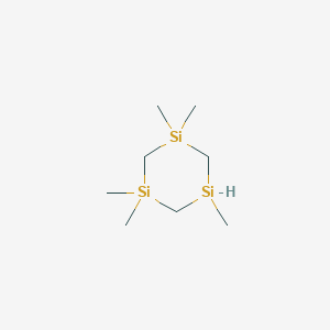 molecular formula C8H22Si3 B102999 1,1,3,3,5-Pentamethyl-1,3,5-trisilinane CAS No. 17882-80-3