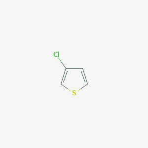 molecular formula C4H3ClS B103000 3-Chlorothiophene CAS No. 17249-80-8