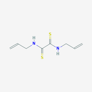 molecular formula C8H12N2S2 B103012 N,N'-bis(prop-2-enyl)ethanedithioamide CAS No. 16271-17-3