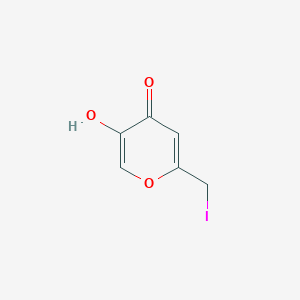 5-Hydroxy-2-(iodomethyl)-4H-pyran-4-one