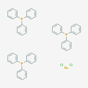 molecular formula C54H45Cl2P3Ru B103028 Tris(triphenylphosphine)ruthenium(II) chloride CAS No. 15529-49-4