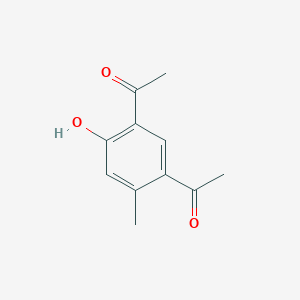 molecular formula C11H12O3 B103032 2,4-Diacetyl-5-methylphenol CAS No. 16475-85-7