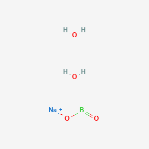 molecular formula BH4NaO4 B103034 偏硼酸钠二水合物 CAS No. 16800-11-6
