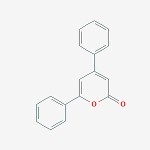 molecular formula C17H12O2 B103037 4,6-diphenyl-2H-pyran-2-one CAS No. 17372-52-0