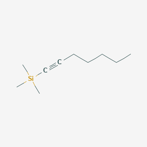 molecular formula C10H20Si B103039 庚-1-炔基三甲基硅烷 CAS No. 15719-56-9