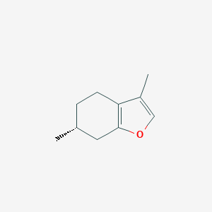 molecular formula C10H14O B103041 (+)-Menthofuran CAS No. 17957-94-7