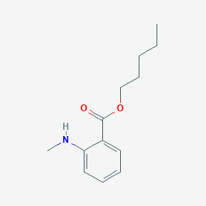 molecular formula C13H19NO2 B103049 Pentyl 2-(methylamino)benzoate CAS No. 15236-37-0
