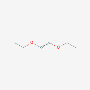 molecular formula C6H12O2 B103051 Ethene, 1,2-diethoxy- CAS No. 16484-86-9
