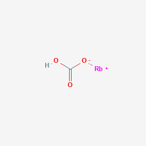 molecular formula CH2O3Rb B103053 Rubidium hydrogen carbonate CAS No. 19088-74-5