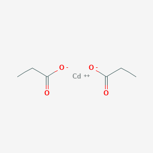 molecular formula C6H10CdO4 B103065 Cadmium propionate CAS No. 16986-83-7