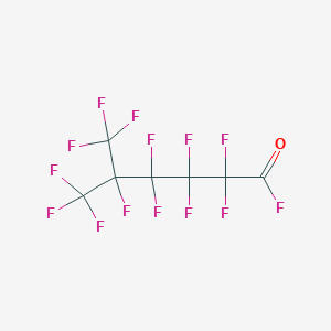 molecular formula C7F14O B103073 Decafluoro-5-(trifluoromethyl)hexanoyl fluoride CAS No. 18017-31-7