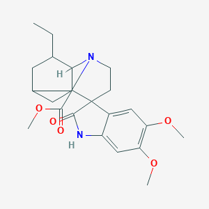 molecular formula C23H30N2O5 B103086 Crassanine CAS No. 16790-92-4