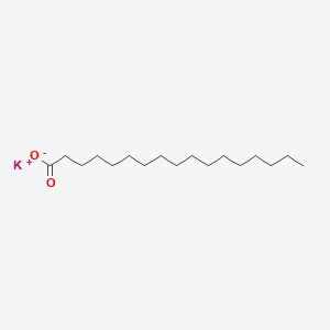 molecular formula C17H33KO2 B103092 Potassium heptadecanoate CAS No. 17378-36-8