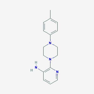 Piperazine, 1-(3-amino-2-pyridyl)-4-(p-tolyl)-