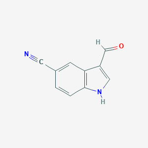 3-formyl-1H-indole-5-carbonitrile