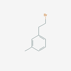 molecular formula C9H11Br B103112 1-(2-溴乙基)-3-甲基苯 CAS No. 16799-08-9
