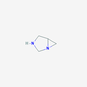 molecular formula C4H8N2 B103113 1,3-Diazabicyclo[3.1.0]hexane CAS No. 17038-28-7